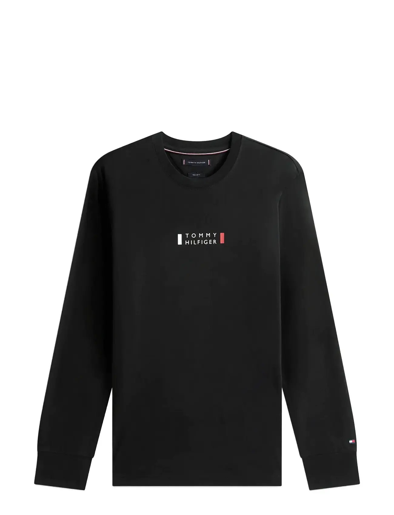 TOMMY HILFIGER Marke Love Ls Tee Schwarz - XXL - Herren