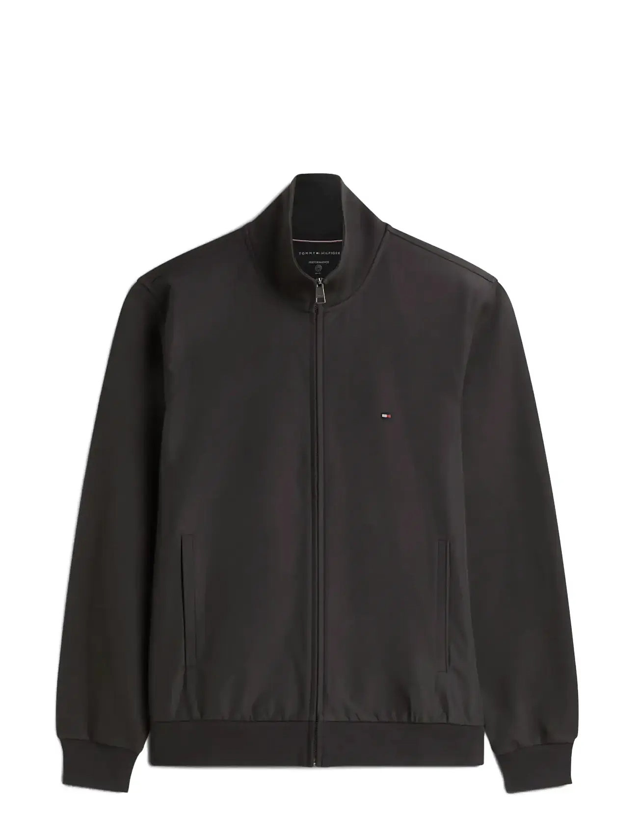 TOMMY HILFIGER Essential Intechno Mix Zip Thru Schwarz - XL - Herren
