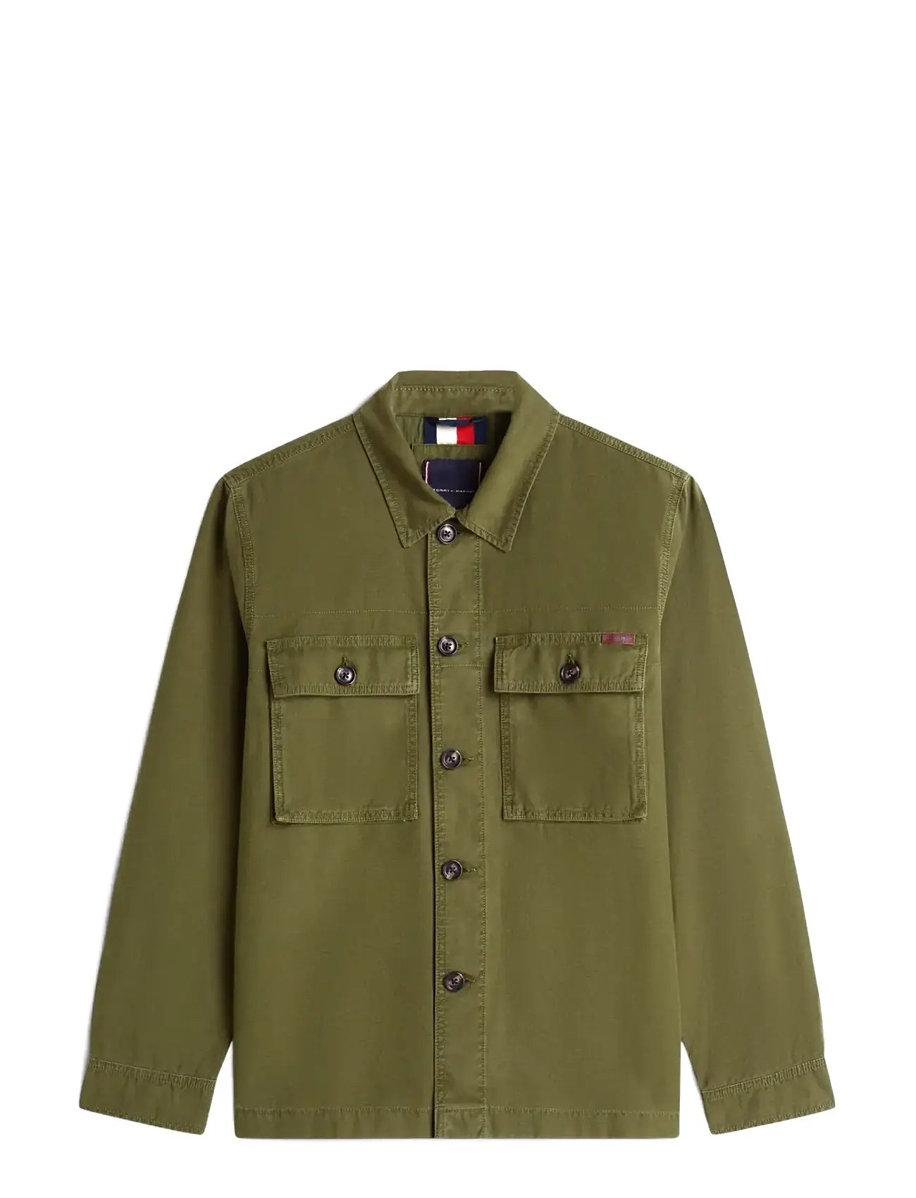 TOMMY HILFIGER Gmd Utility Shirt Jacke Khaki - XL - Herren