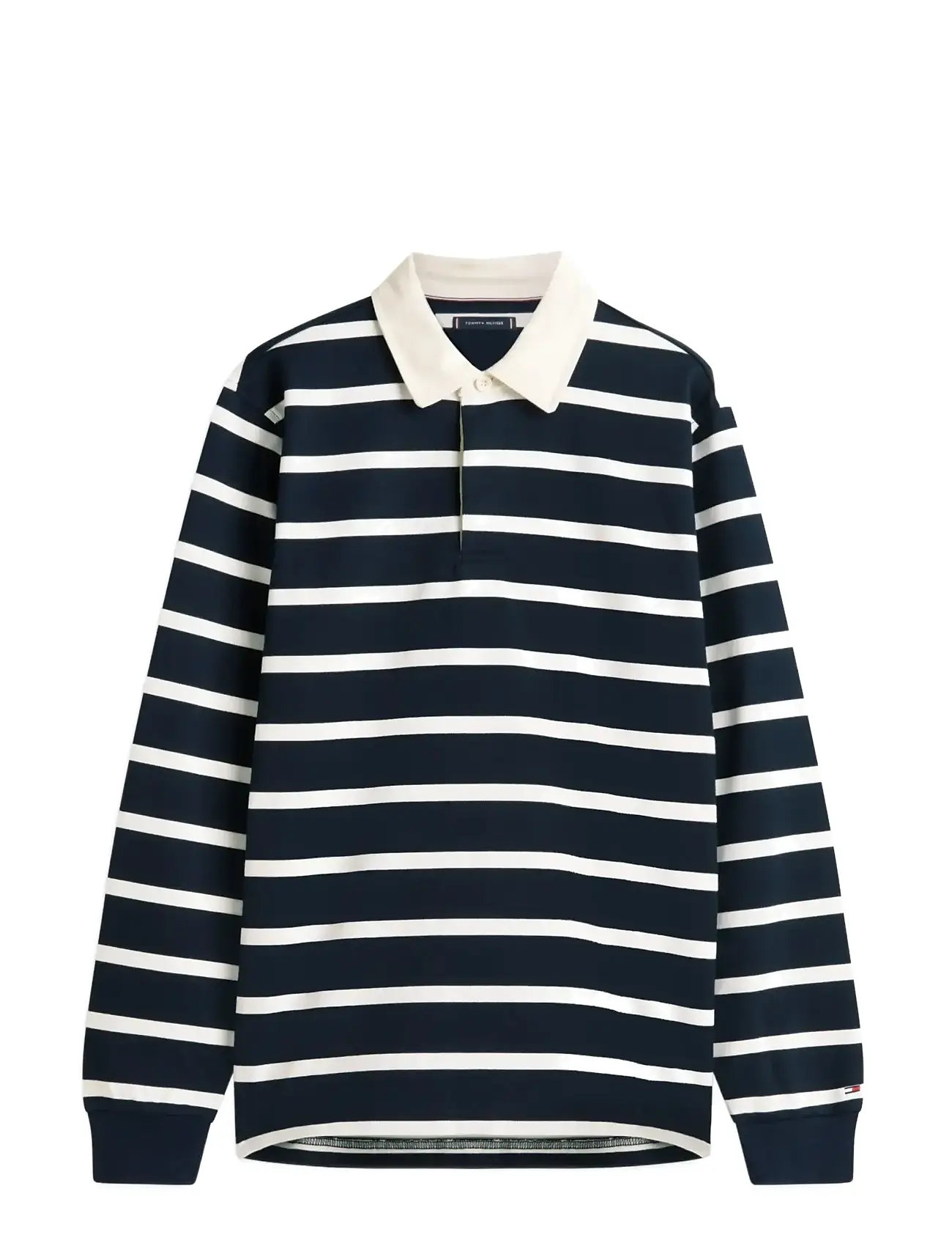 TOMMY HILFIGER Essential Gestreift Rugby Navy - S - Herren