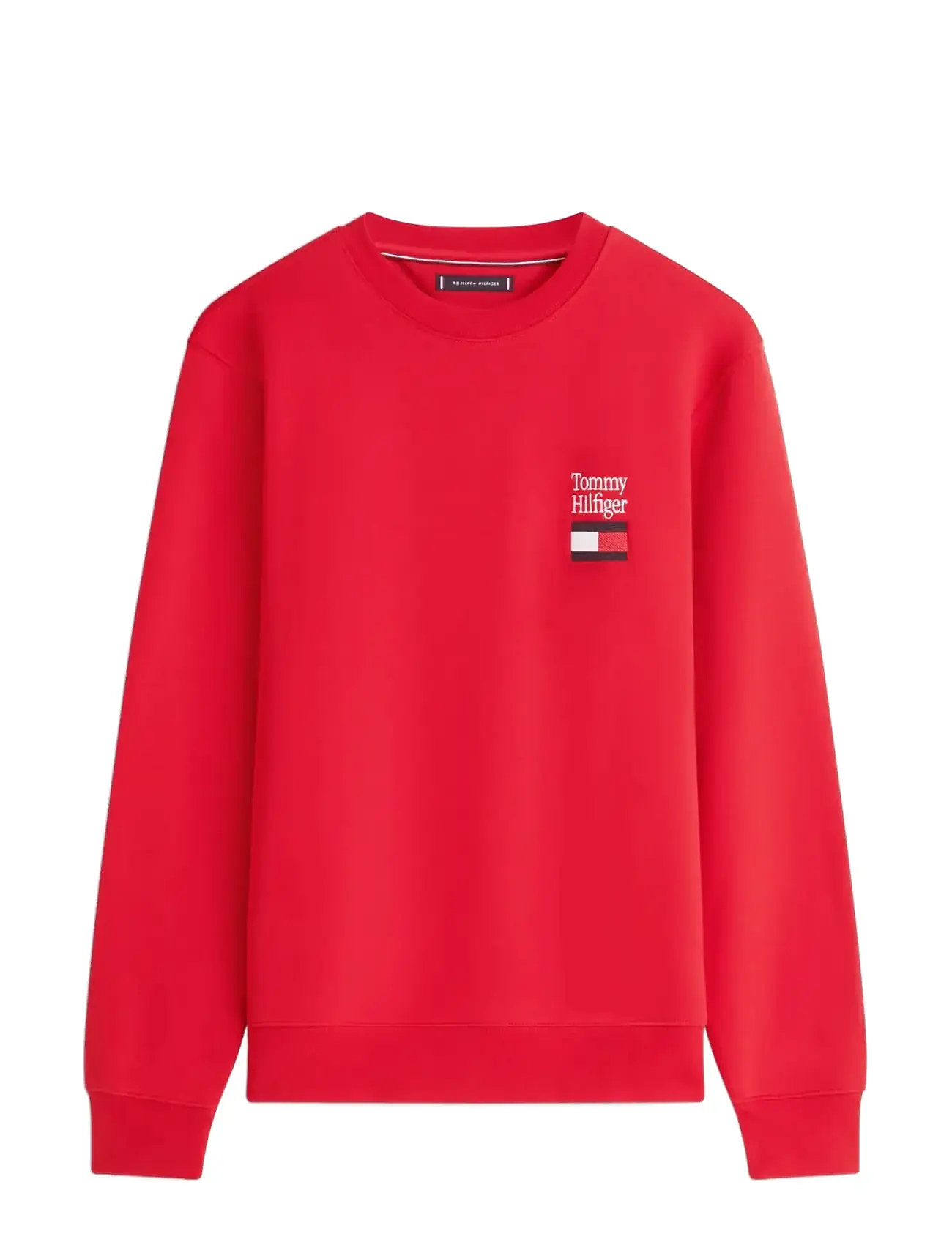 TOMMY HILFIGER Tommy Embro Flag Sweatshirt Rot - XXL - Herren