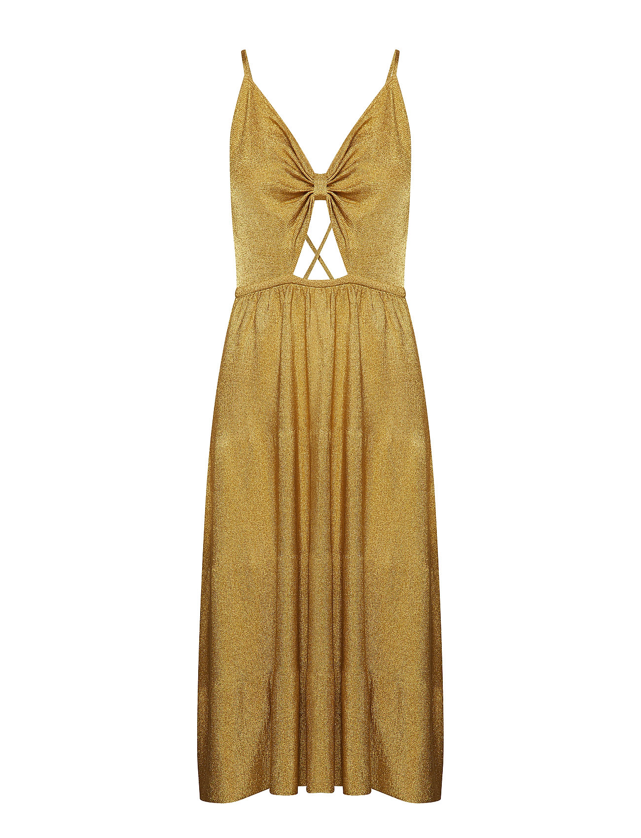 tommy hilfiger gold dress