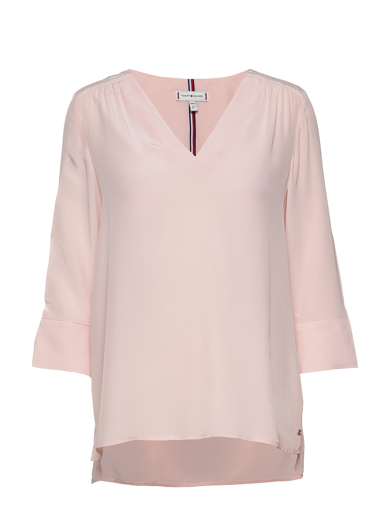 tommy hilfiger pink blouse