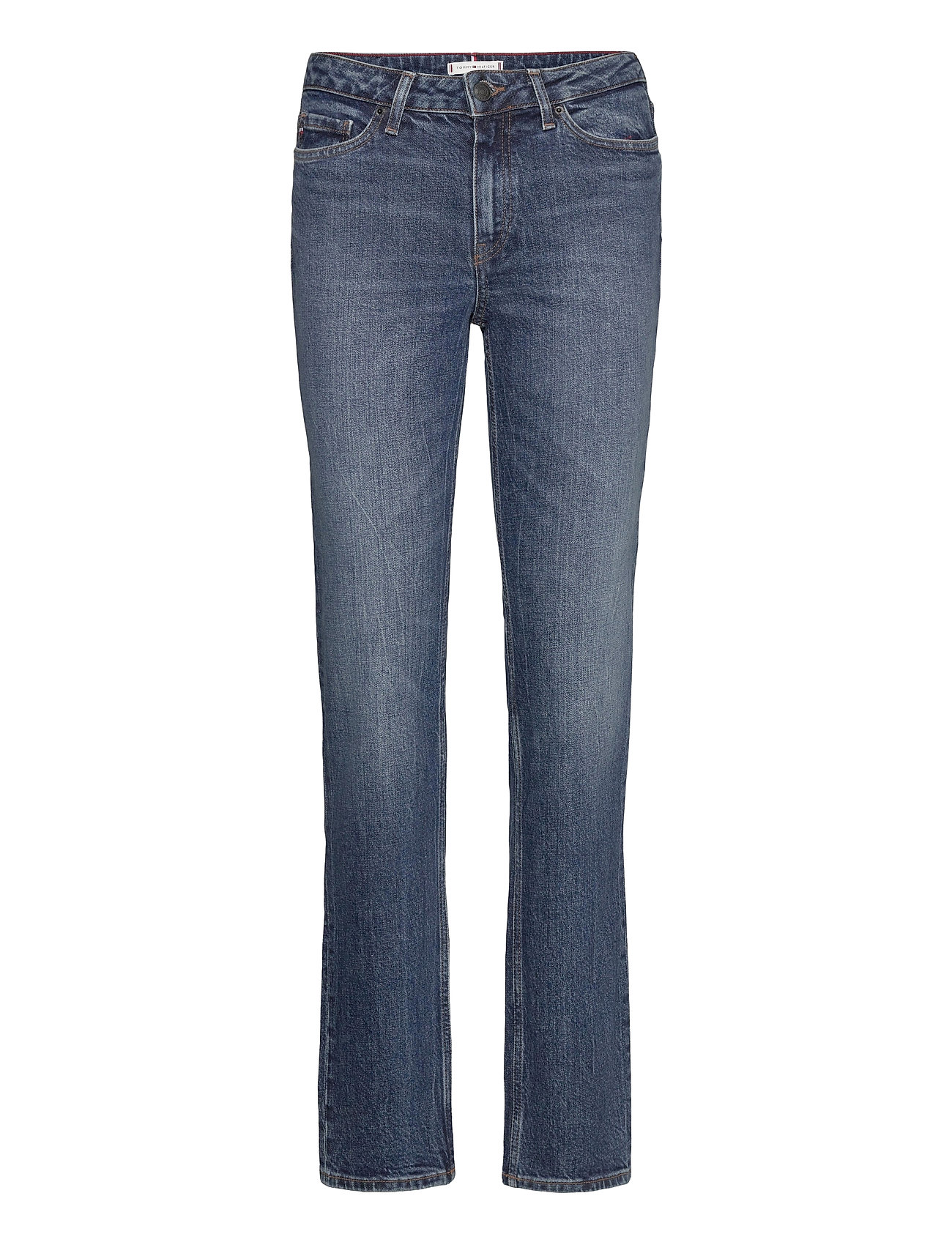 LUCY Tommy Hilfiger Rome Straight Rw Lige Blå Tommy Hilfiger straight leg jeans dame - Pashion.dk