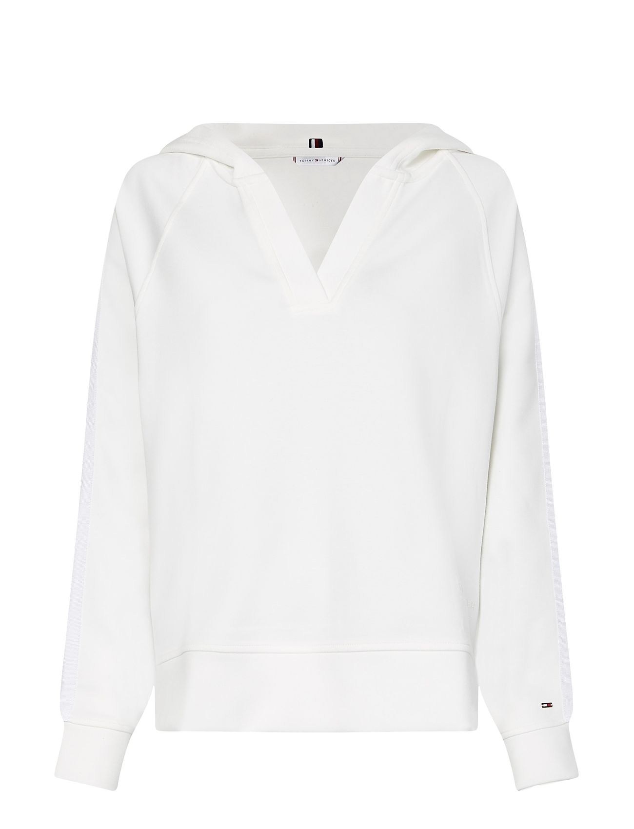 Rlx Visc Interlock O-Nk Hoodie White Tommy Hilfiger