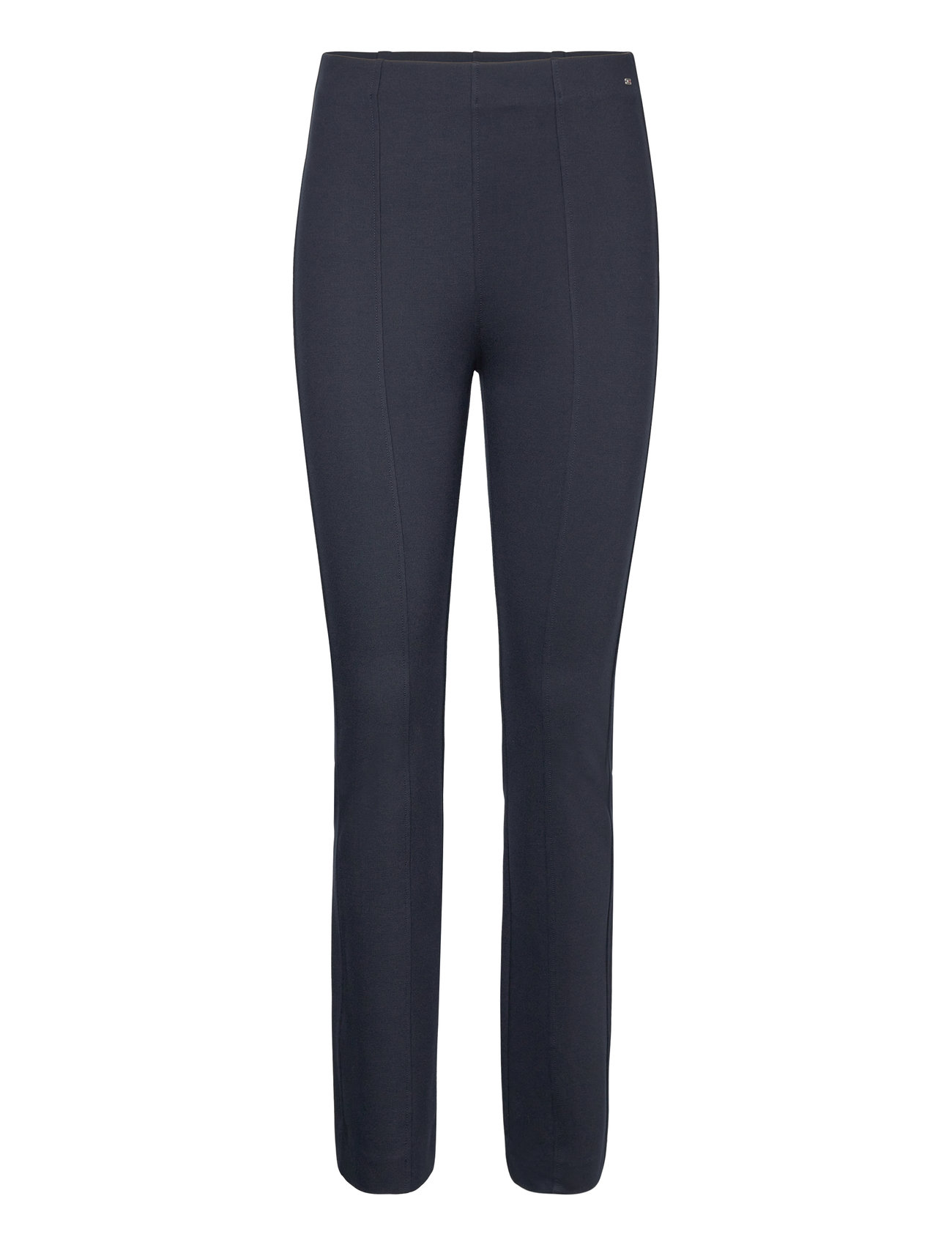 Elevated Slim Knitted Pant Bottoms Trousers Slim Fit Trousers Navy Tommy Hilfiger