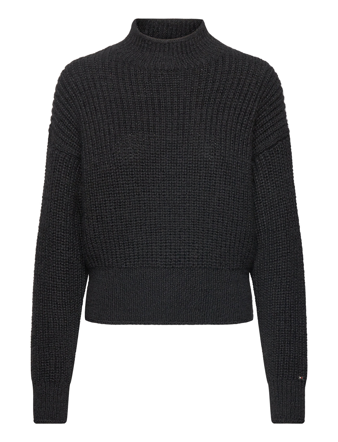 Tommy Hilfiger Texture Mock-nk Swt - Jumpers - Boozt.com