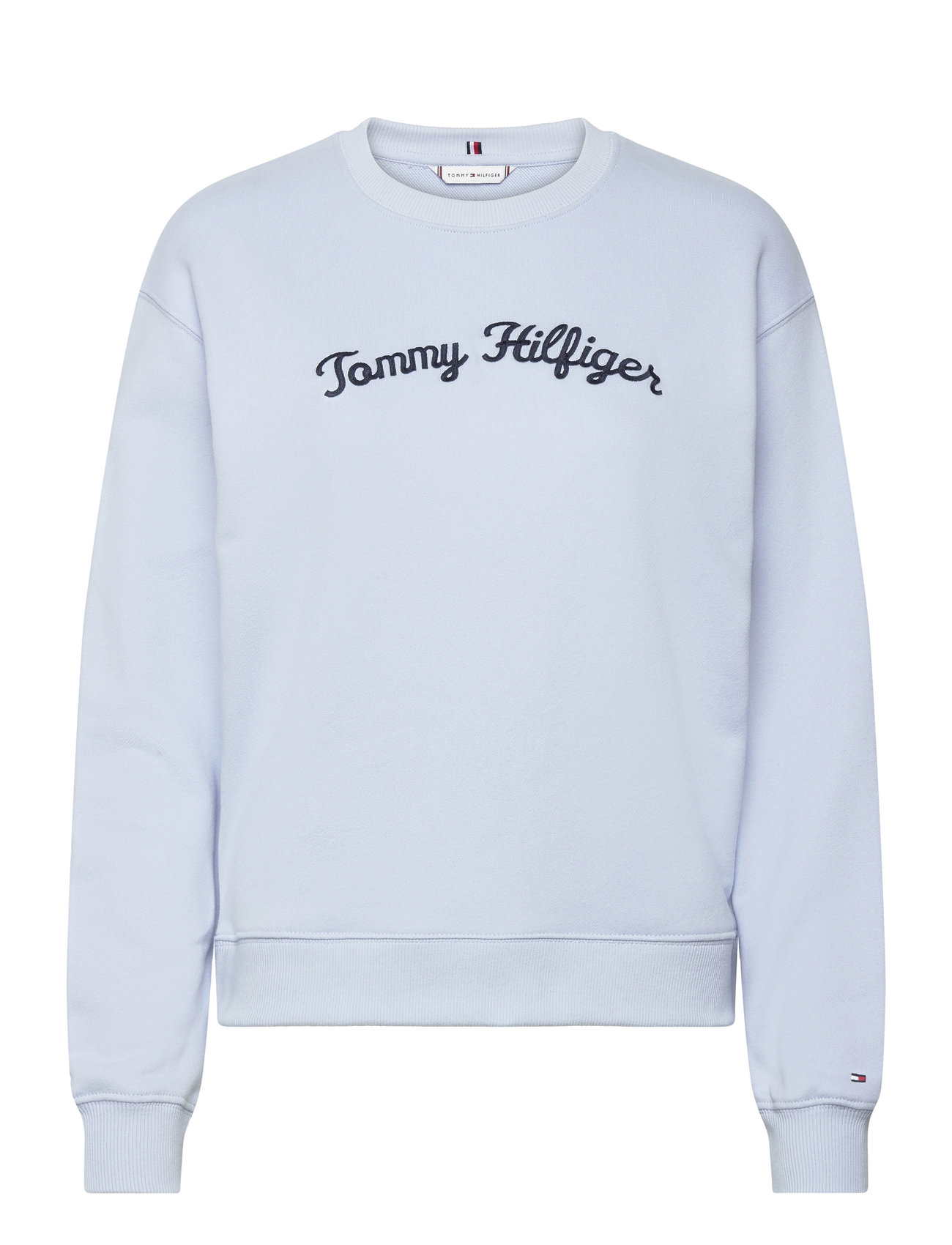 Mdrn Reg Script Sweatshirt Blue Tommy Hilfiger