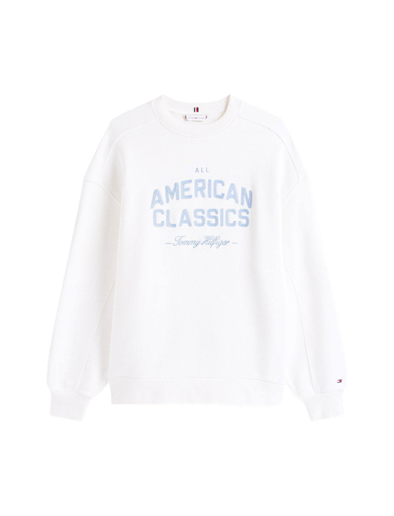 TOMMY HILFIGER Varsity Mdrn Terry Swtshrt Weiß - L - Damen