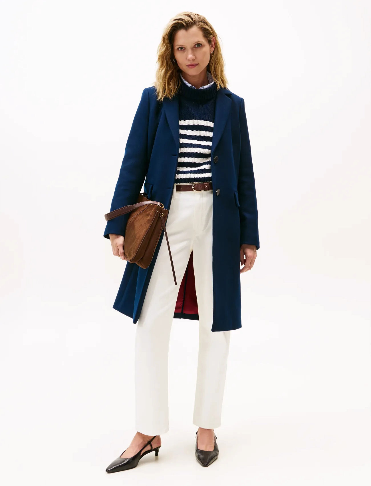 Tommy Hilfiger Classic Sb Wool Reg Coat