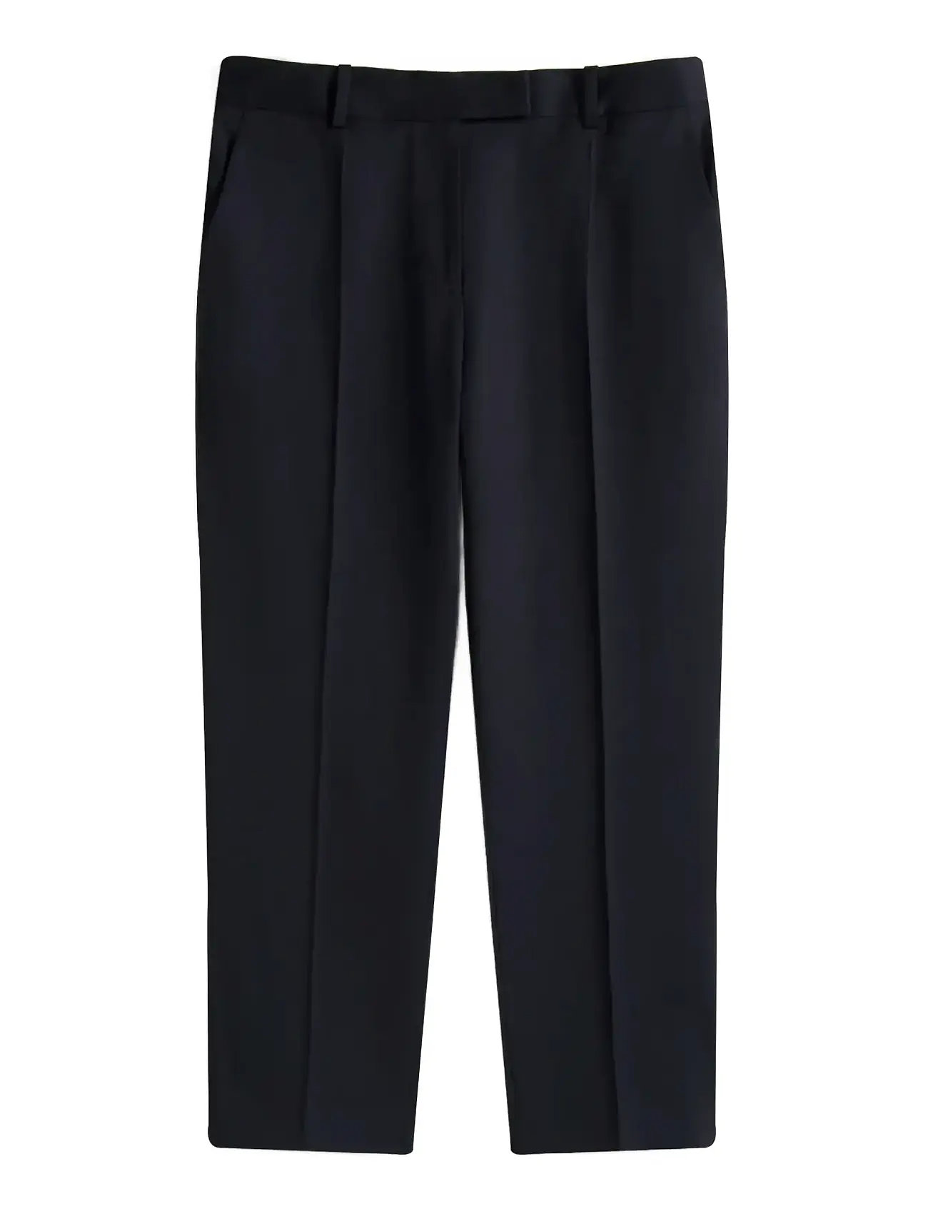 TOMMY HILFIGER Timeless Wolle Slim Strt Hose Schwarz - 38 - Damen