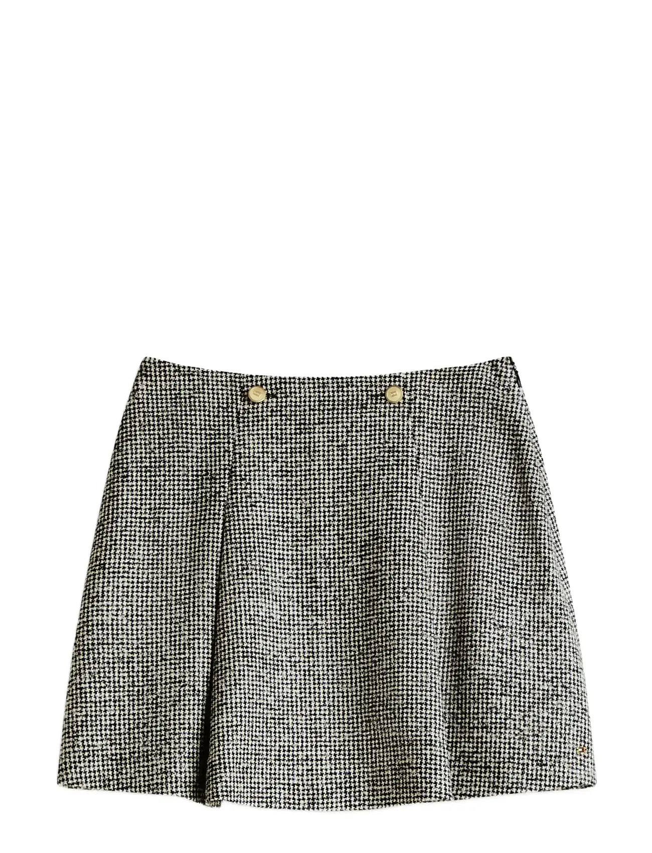 TOMMY HILFIGER Wolle Pattern Gb Mini Rock Patterned - 40 - Damen
