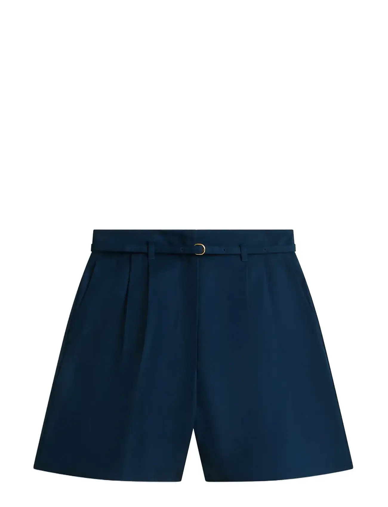 TOMMY HILFIGER Linen Blend Kurz Navy - 44 - Damen
