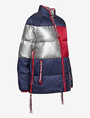 Tommy Hilfiger - ICON SHORT DOWN COAT - winter jackets - peacoat / multi - 3