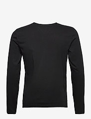 Tommy Hilfiger - TOMMY LOGO LONG SLEEVE TEE - t-shirts basiques - black - 1