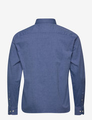 Tommy Hilfiger - FLEX FIL A FIL DOBBY RF SHIRT - basic shirts - custom color navy - 1