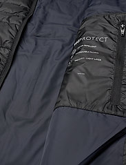 Tommy Hilfiger - TECH MIX MEDIA STAND COLLAR JKT - padded jackets - black - 7