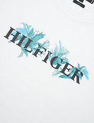 Tommy Hilfiger - PALM FLORAL TEE - short-sleeved t-shirts - white - 3