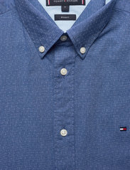 Tommy Hilfiger - FLEX FIL A FIL DOBBY RF SHIRT - basic shirts - custom color navy - 2