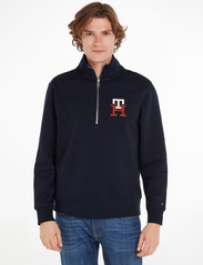 Tommy Hilfiger Monogram H Half Zip Sweatshirt