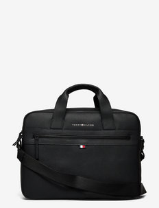 ESSENTIAL PU COMPUTER BAG - laptop bags - black