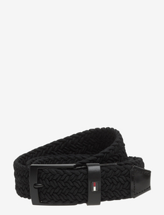 ADAN ELASTIC - braided belts - black