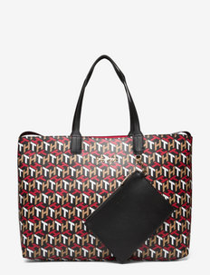 ICONIC TOMMY TOTE CORP MONO - shoppers - corporate monogram
