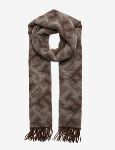 ICONIC MONOGRAM BLANKET - winter scarves - countryside khaki