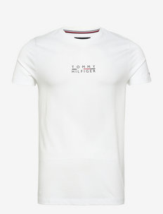SQUARE LOGO TEE - kortærmede t-shirts - white