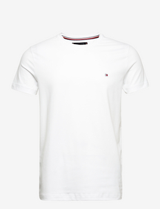 CORE STRETCH SLIM C-NECK TEE - basic t-shirts - white