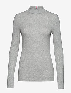 TH ESSENTIAL SKINNY, - LIGHT GREY HEATHER