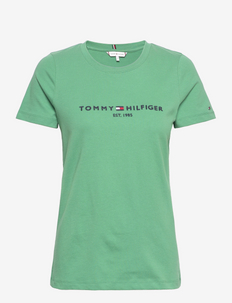Tommy Hilfiger Relaxed Th Graphic Tee S/s T-shirts in het Wit Dames Kleding voor voor Tops voor T-shirts 