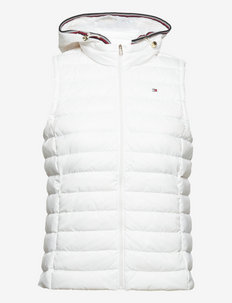 TH ESS LW DOWN VEST - down- & padded jackets - th optic white