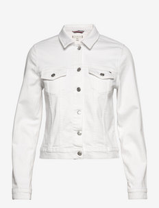 DNM SLIM JACKET CLR - denim jackets - th optic white