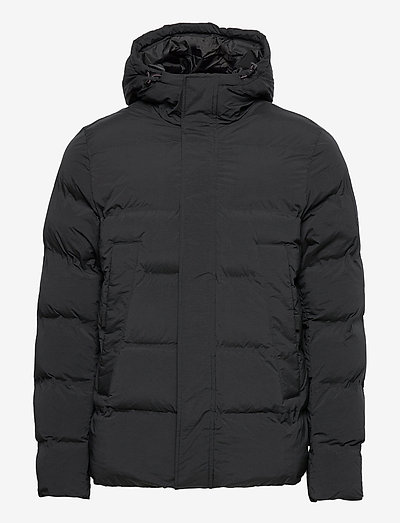 tommy hilfiger hooded stretch bomber jacket