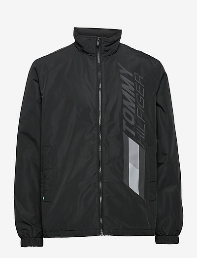 GRAPHIC COACH JACKET - light jackets - black