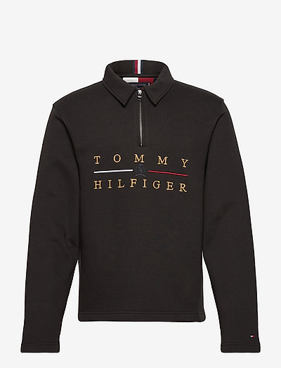 tommy zip sweatshirt