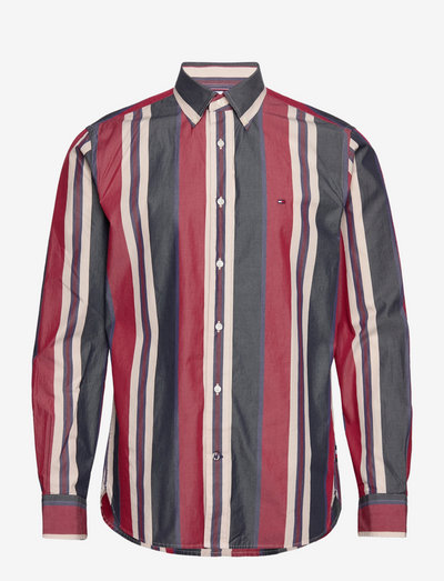 POP MULTI STRIPE RF SHIRT - avslappede skjorter - regatta red / desert sky / multi