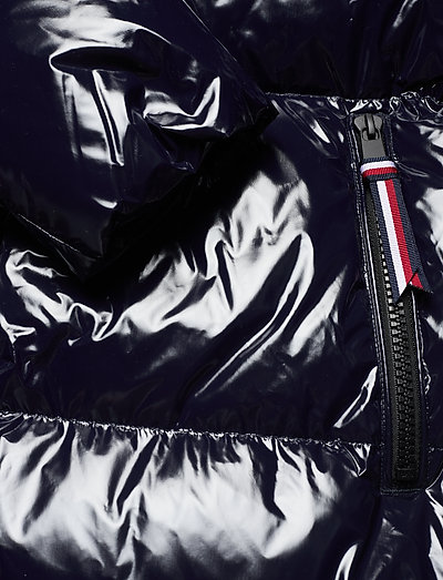 tommy hilfiger high gloss down puffer