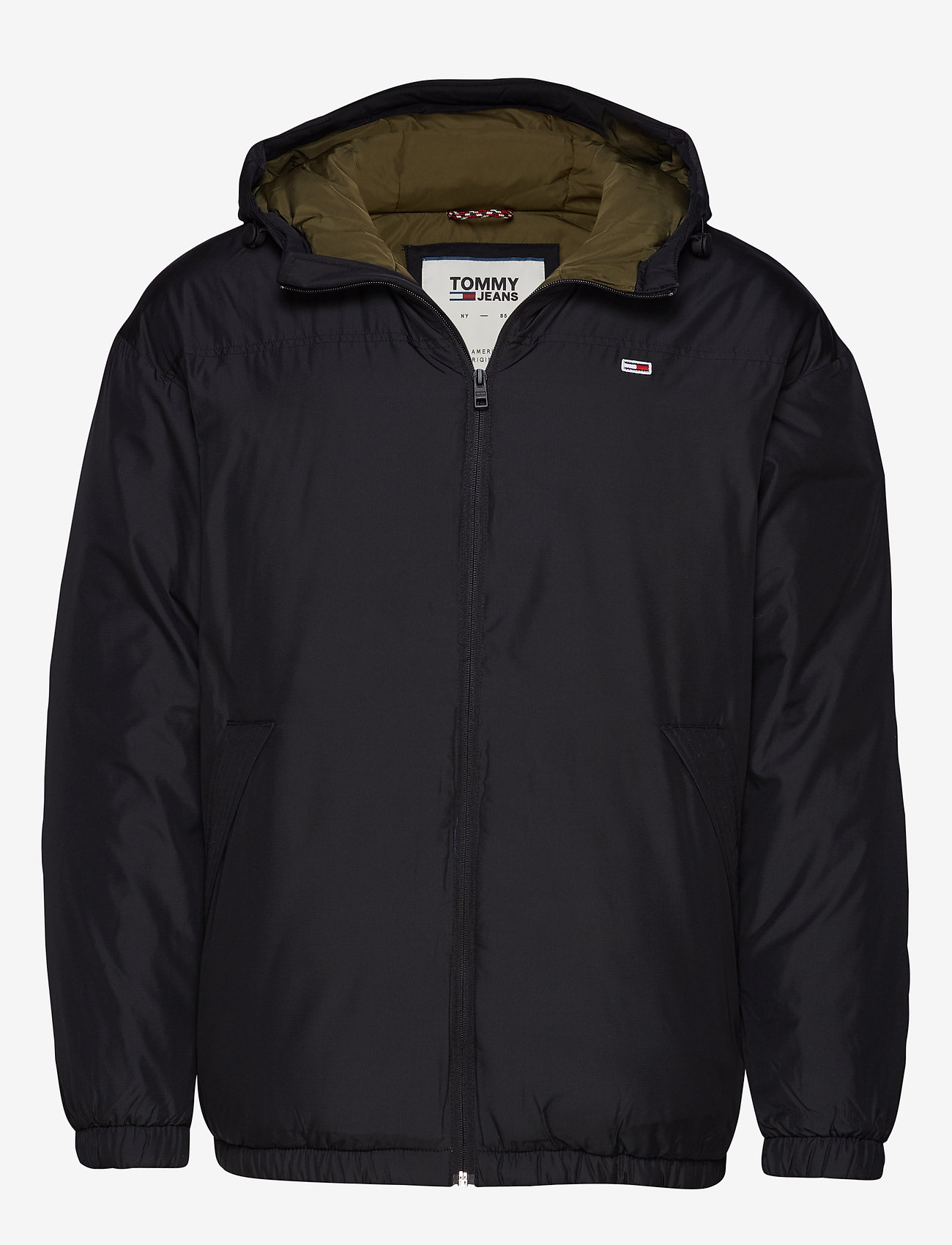 modern hooded coat tommy