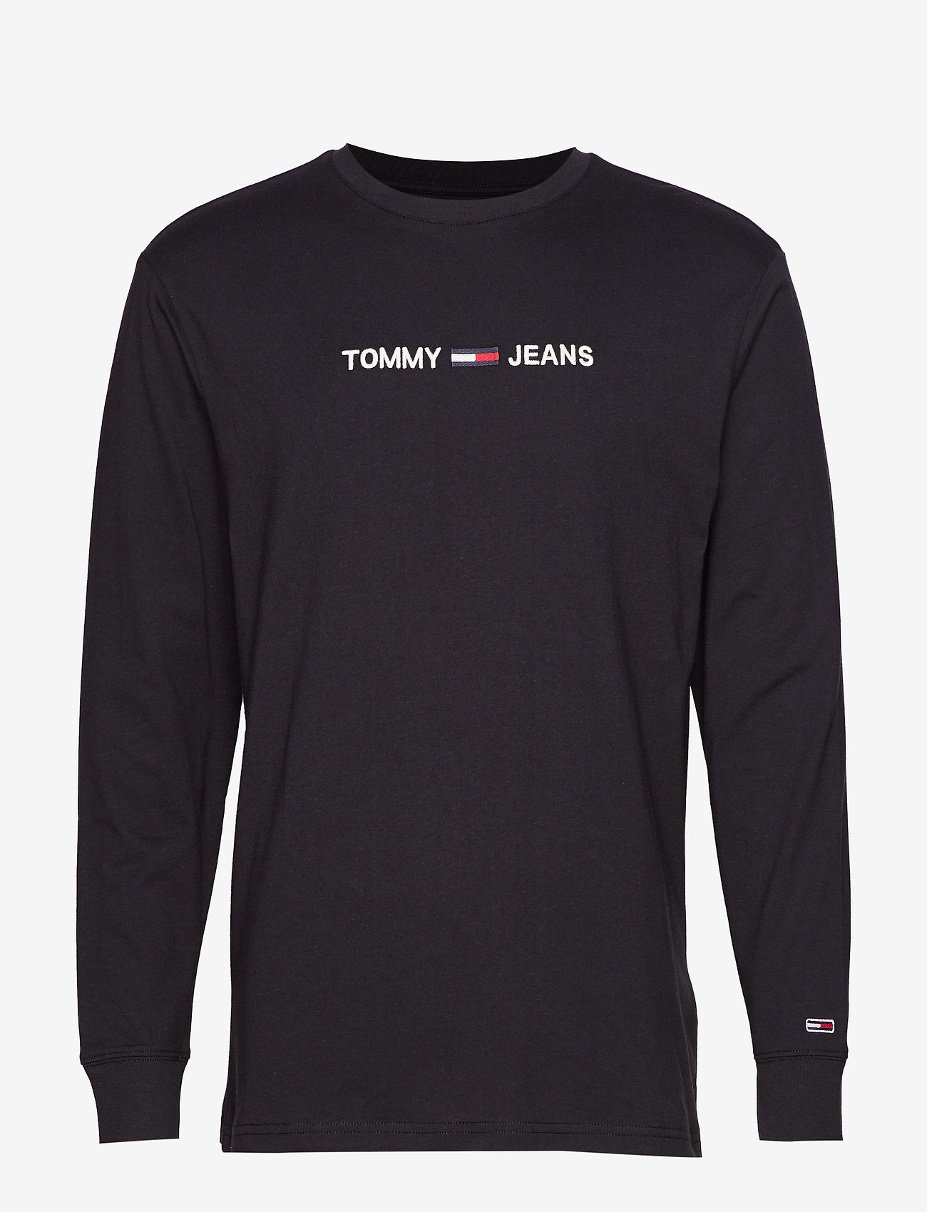 tommy jeans small text tee