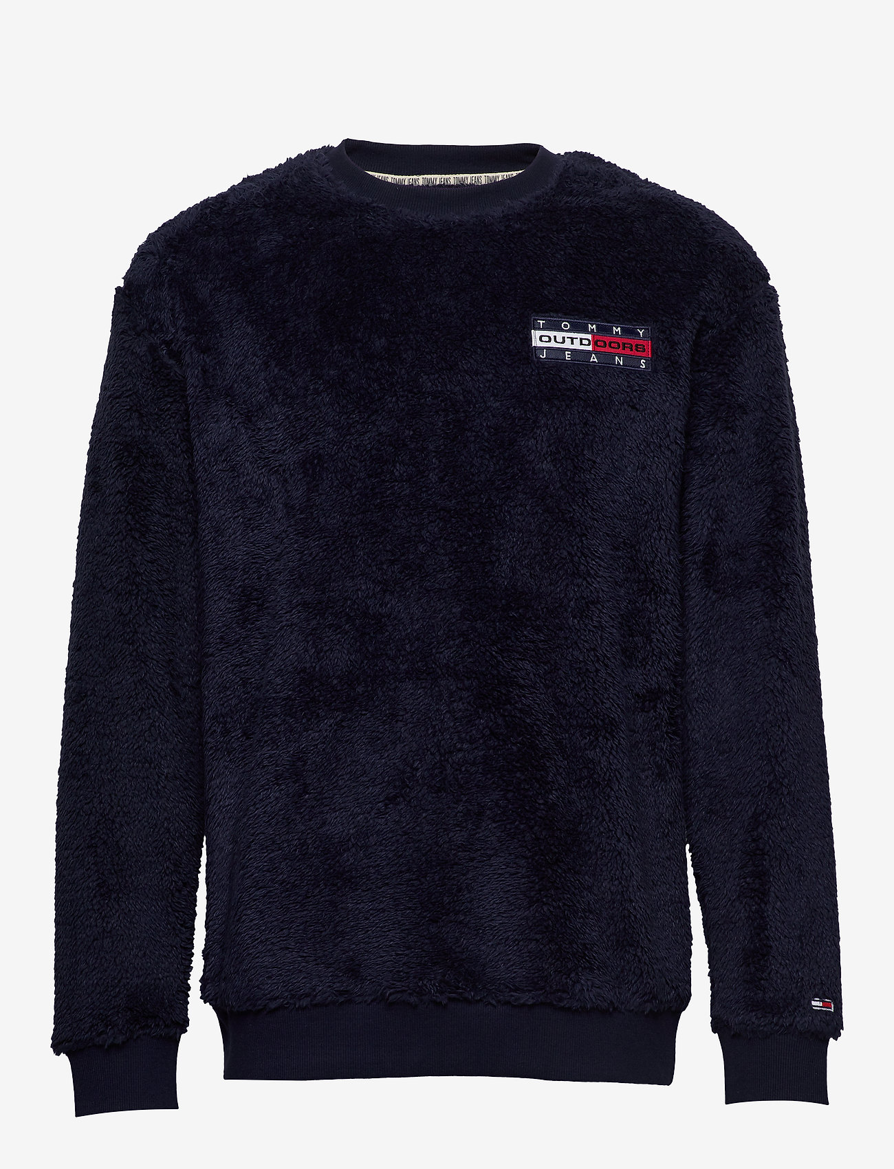 tommy jeans outdoors fleece shirt