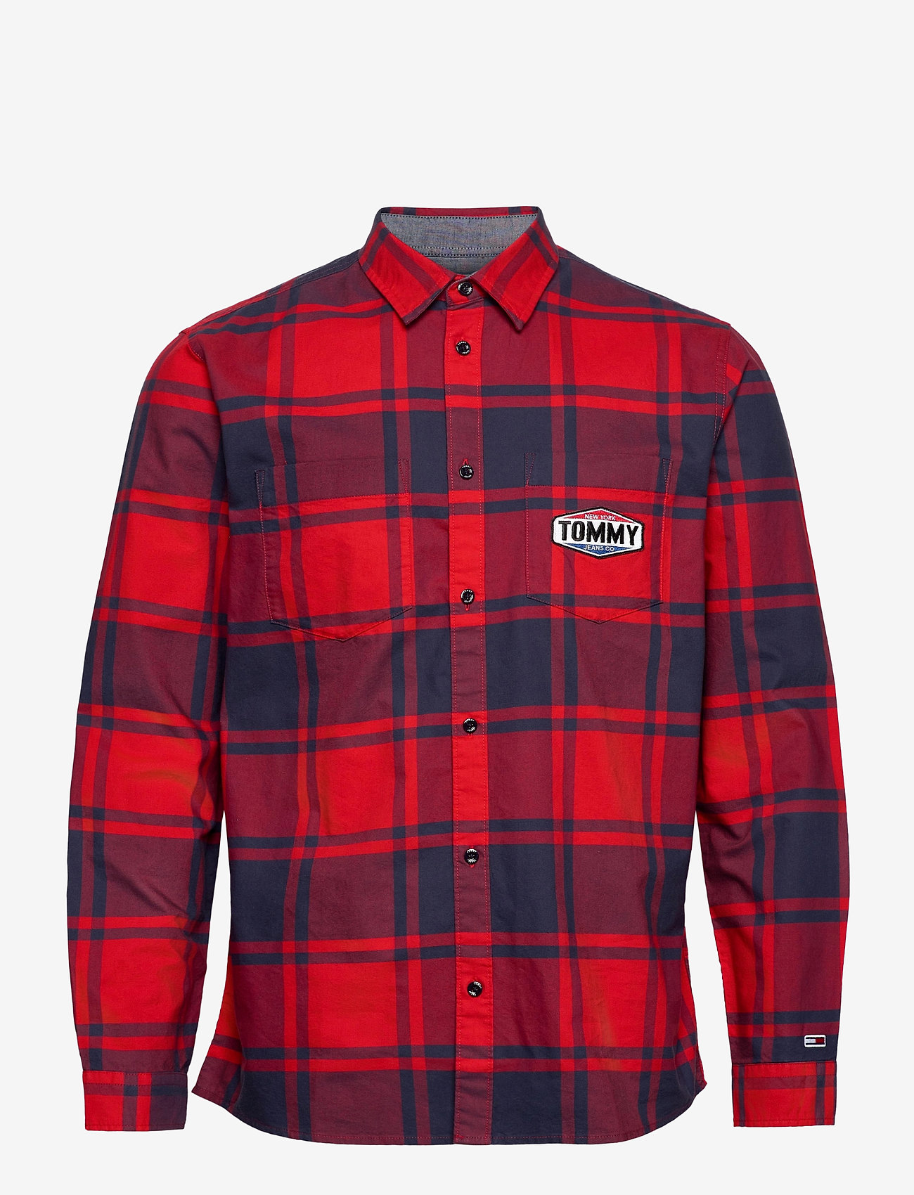 tommy check shirts