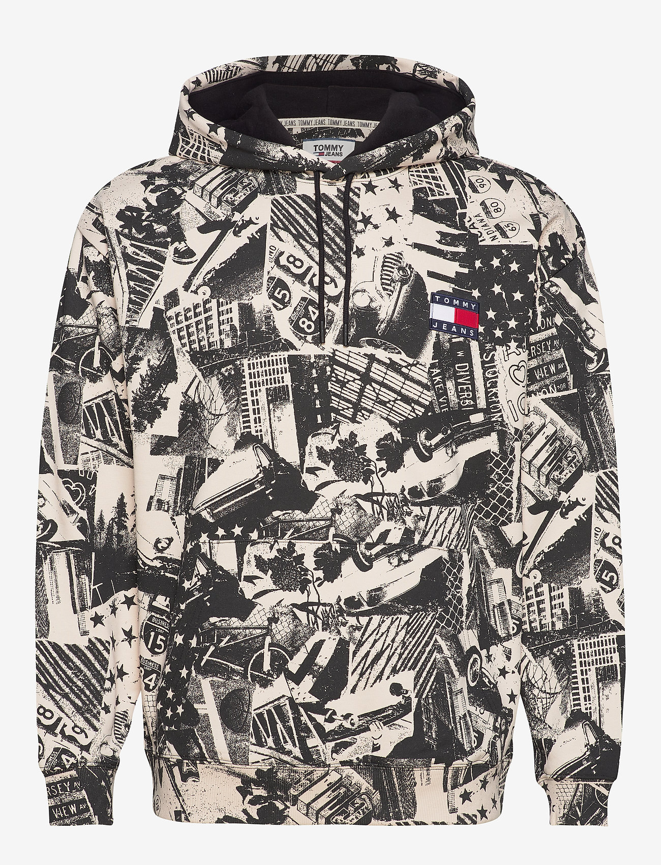 tommy jeans all over print sweatshirt