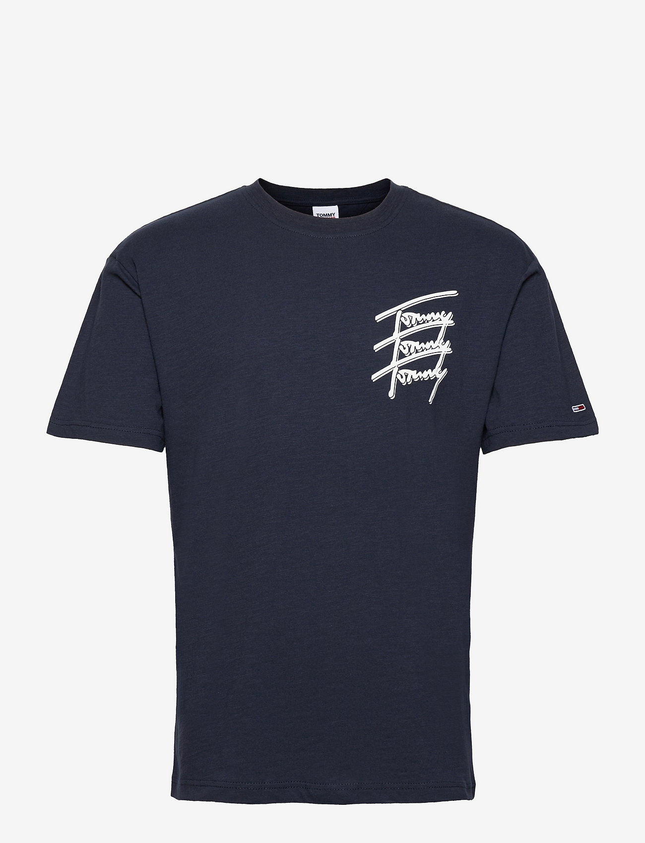 tommy jeans repeat script tee