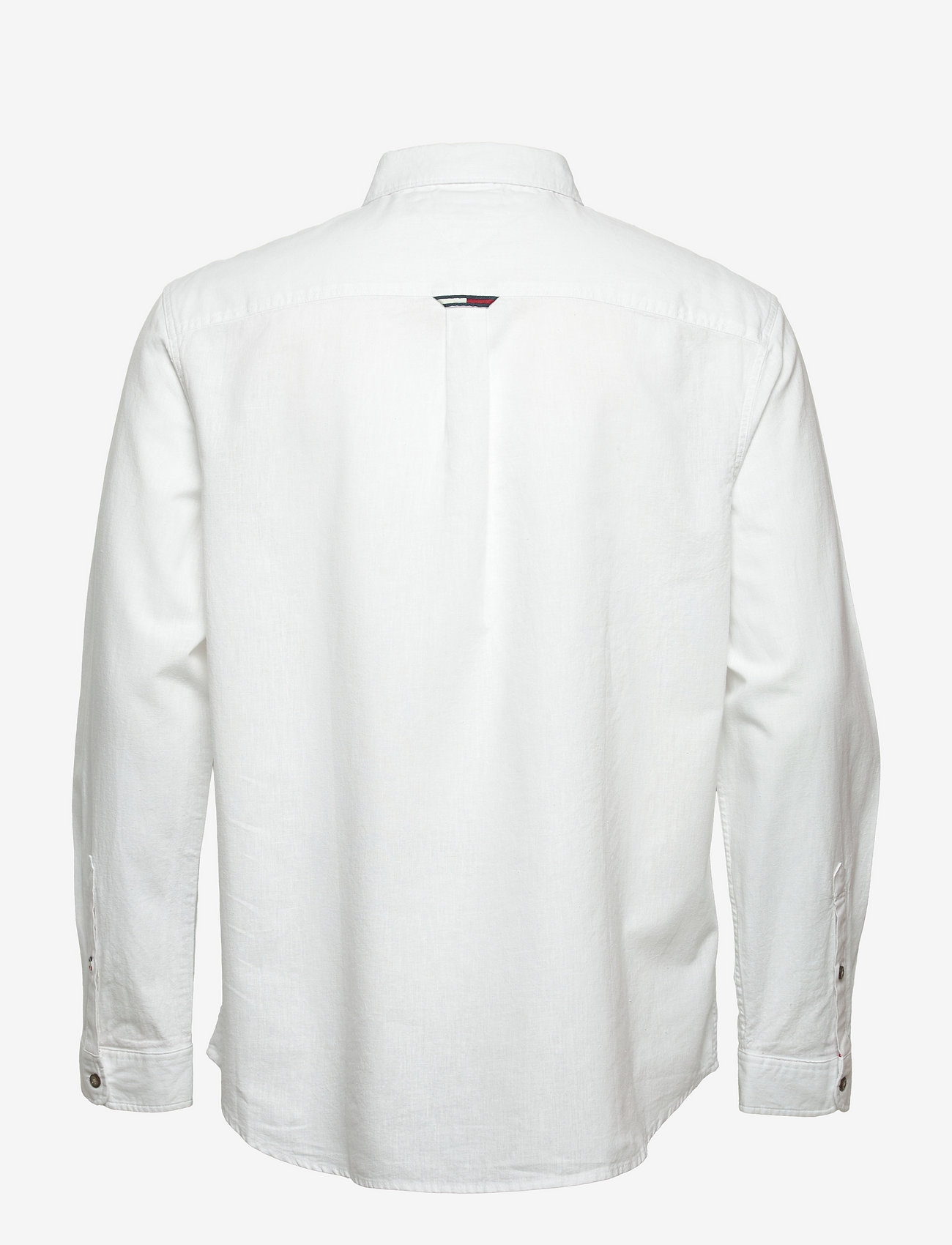 Tommy Jeans - TJM LINEN BLEND SPRING SHIRT - basic shirts - white - 1