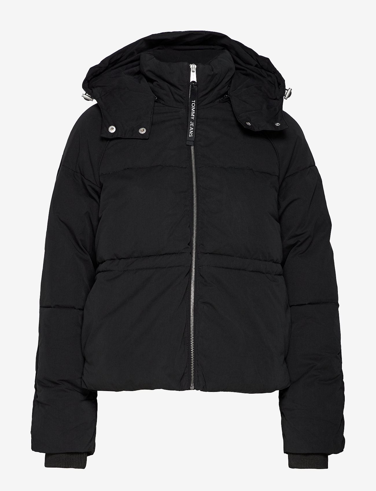 technical down jacket tommy black