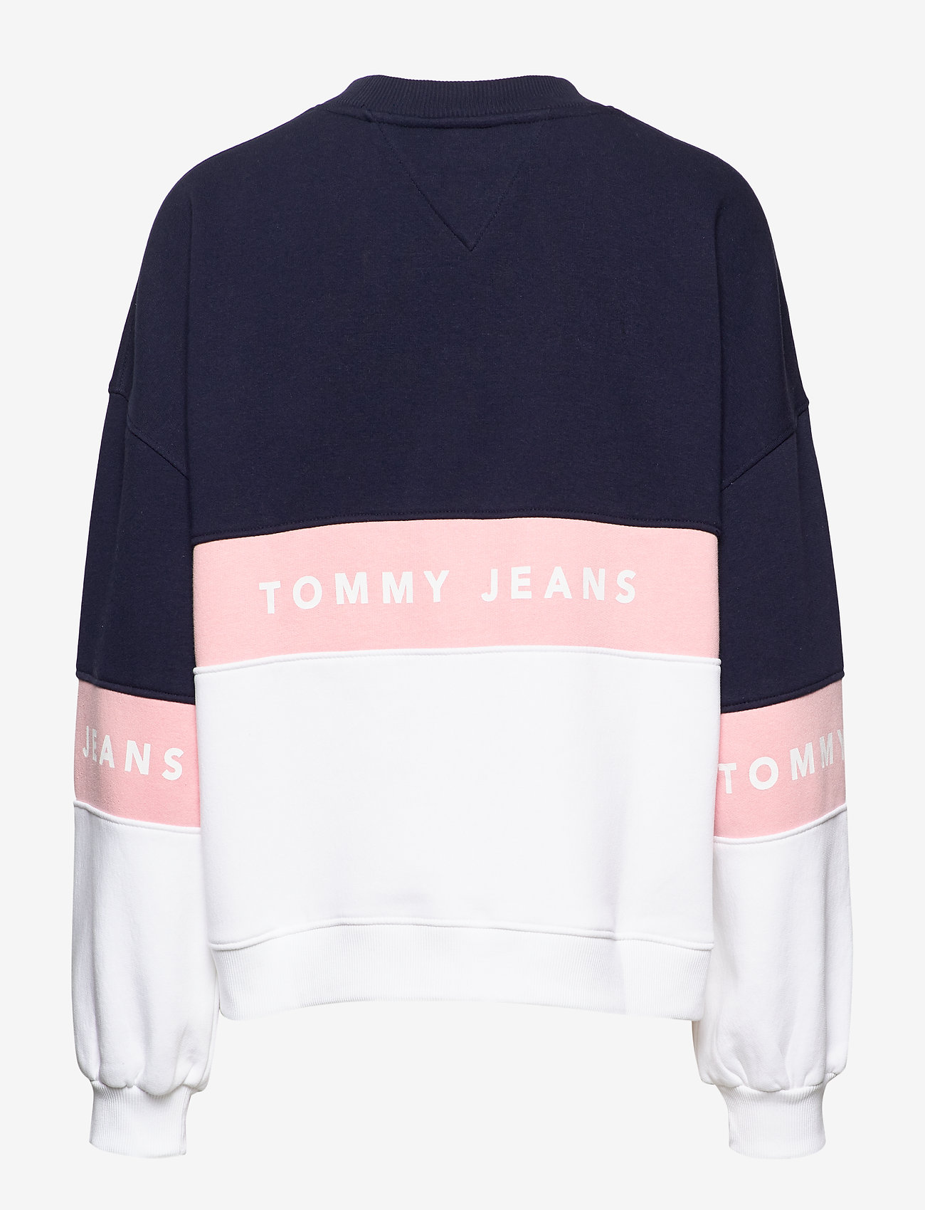 tommy jeans colorblock sweatshirt