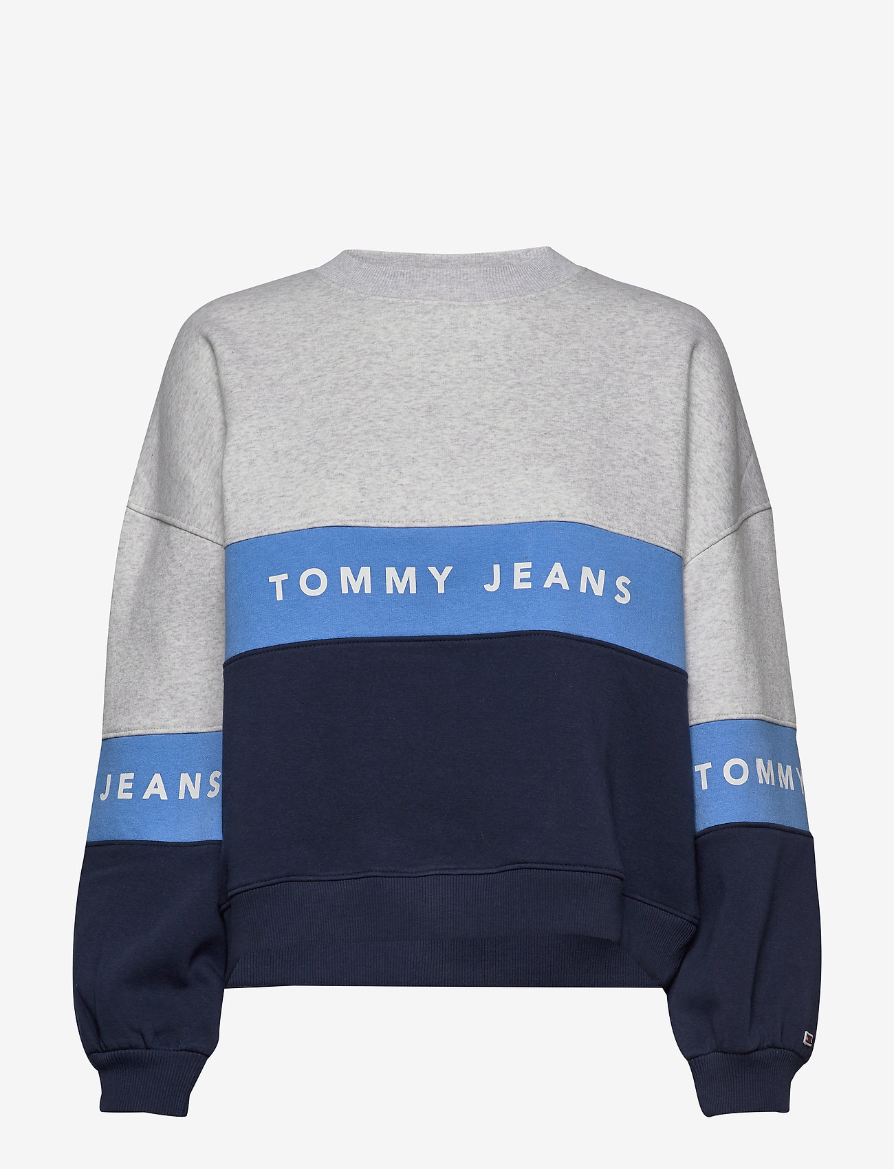 tommy jeans sweatshirt colorblock