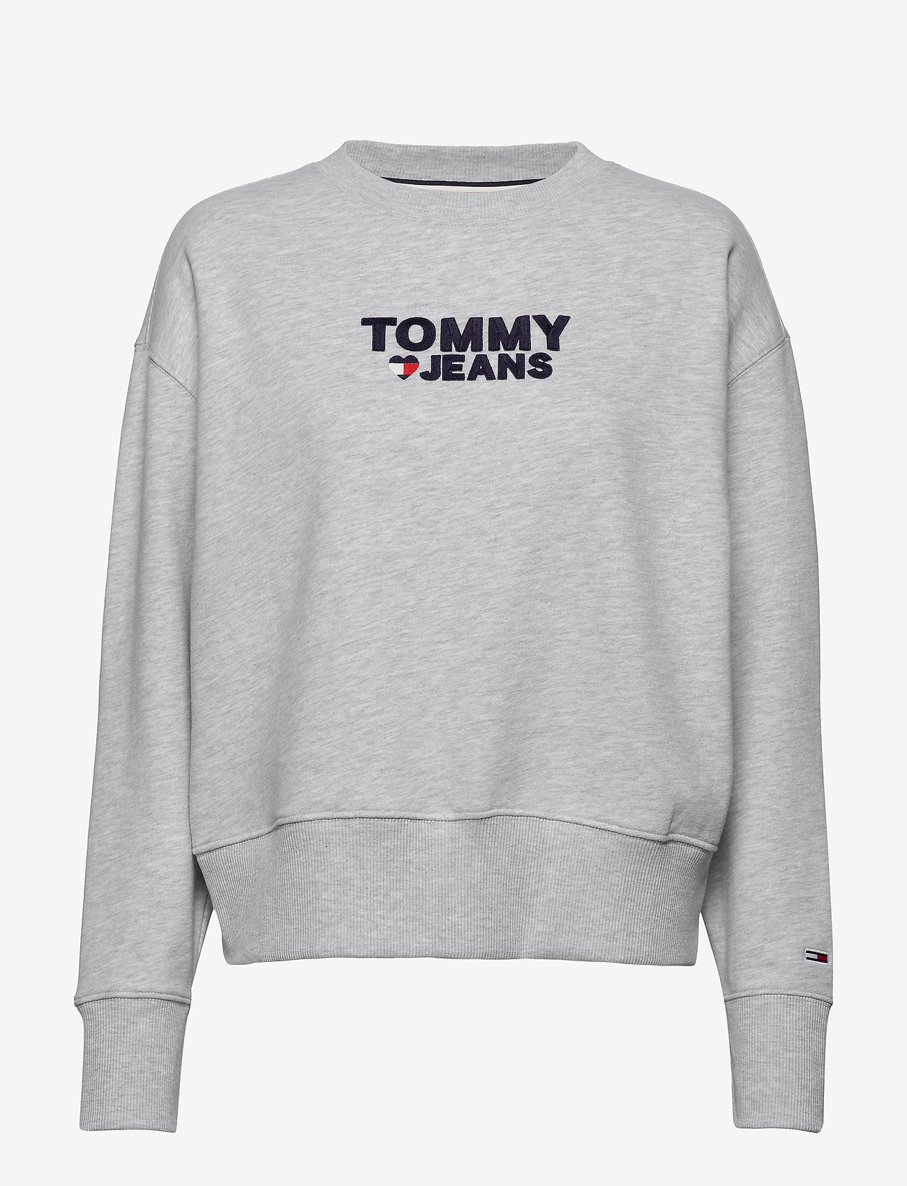 tommy jeans corp logo pullover hoodie